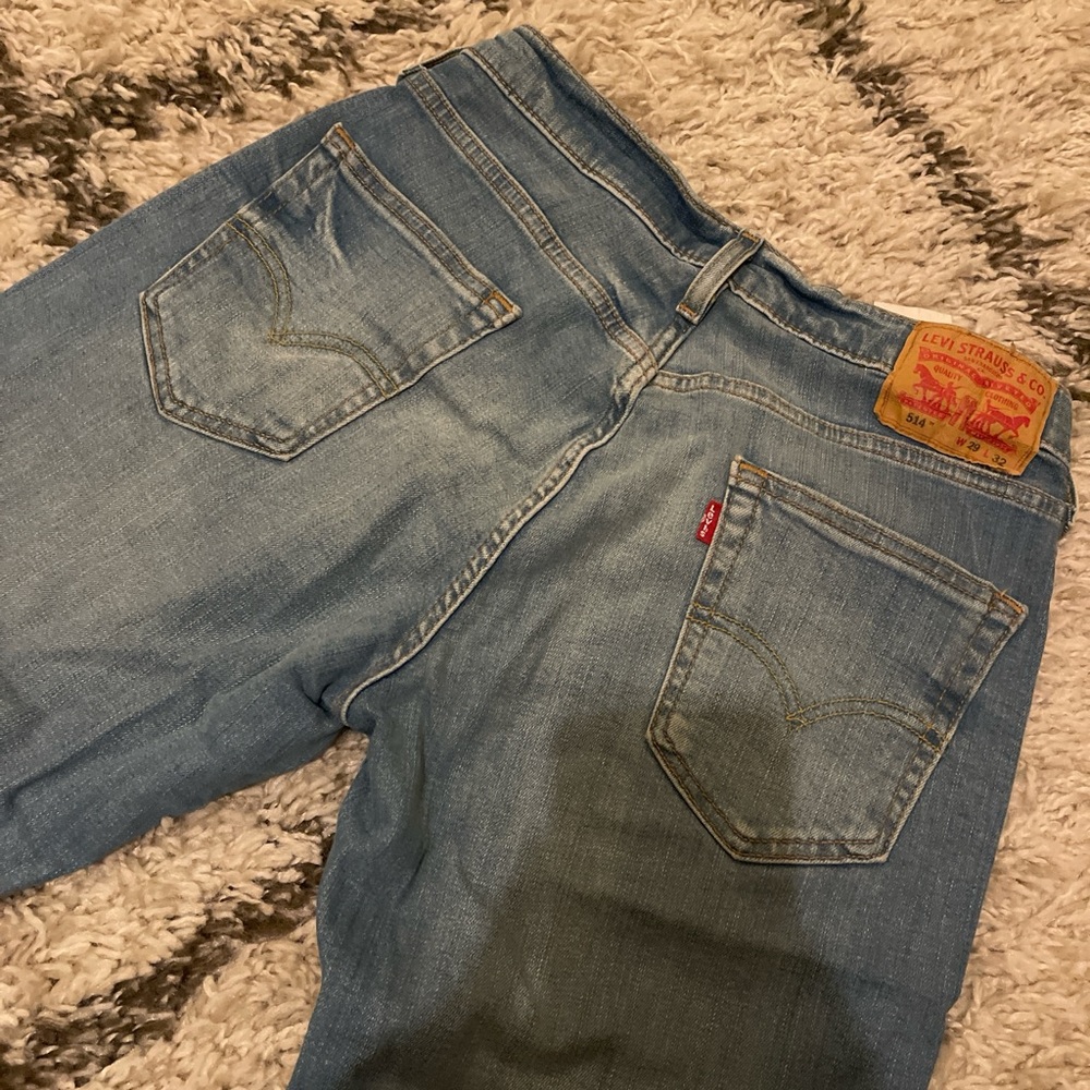 Levi’s 514 Light Medium Wash Jeans W 29 L 32